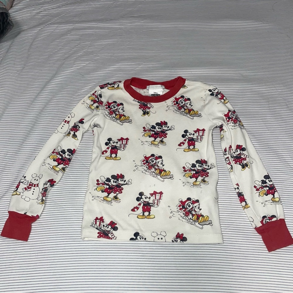 Pottery Barn Kids Mickey Mouse Long Sleeve